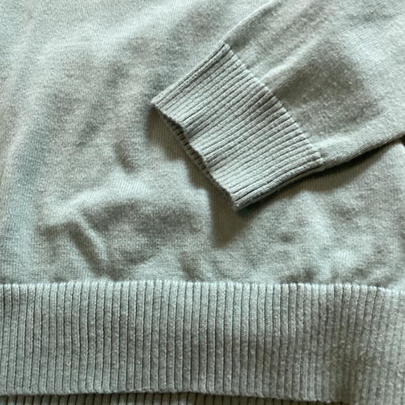 Northern reflections green/blue lightweight sweater, S petite, 100% cott… - Picture 3 of 5